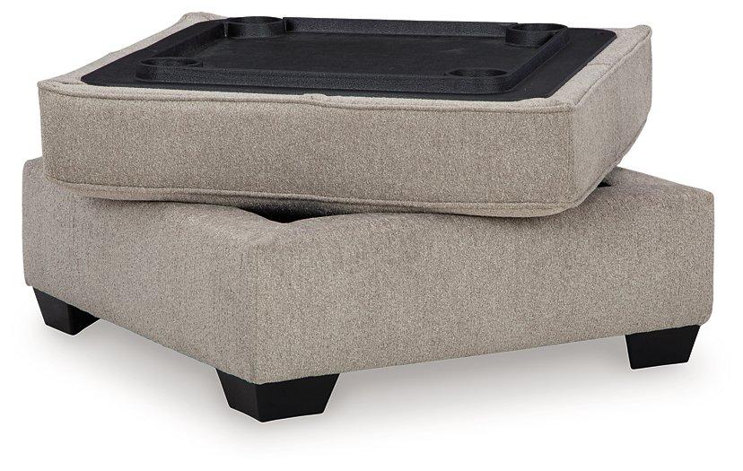 Claireah Ottoman With Storage