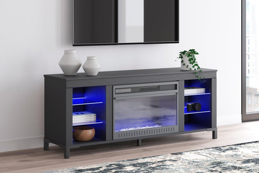 Cayberry 3-Piece Entertainment Center with Electric Fireplace