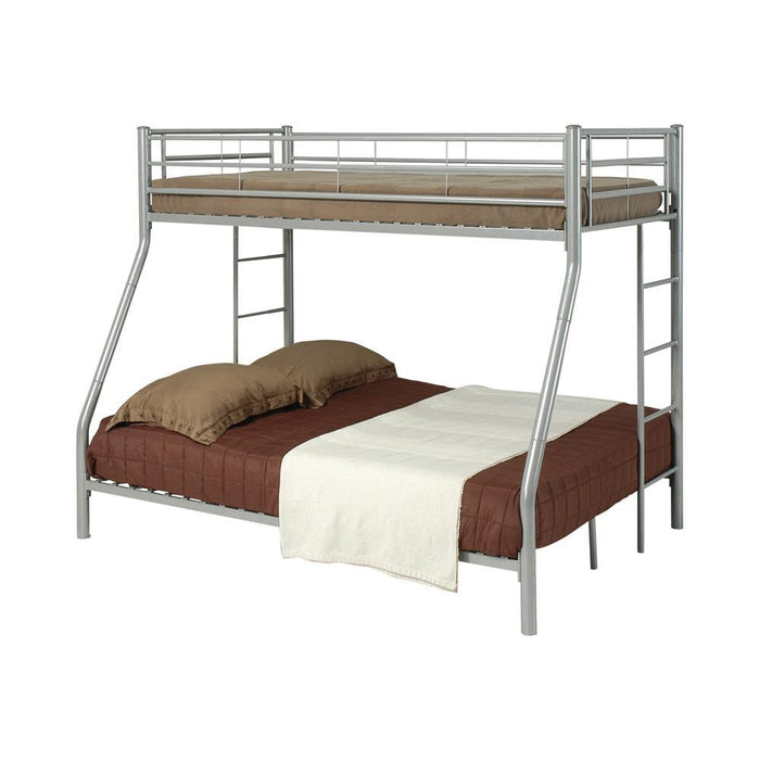 Denley Metal Twin-over-Full Bunk Bed - Eclectic 79 Furniture Store