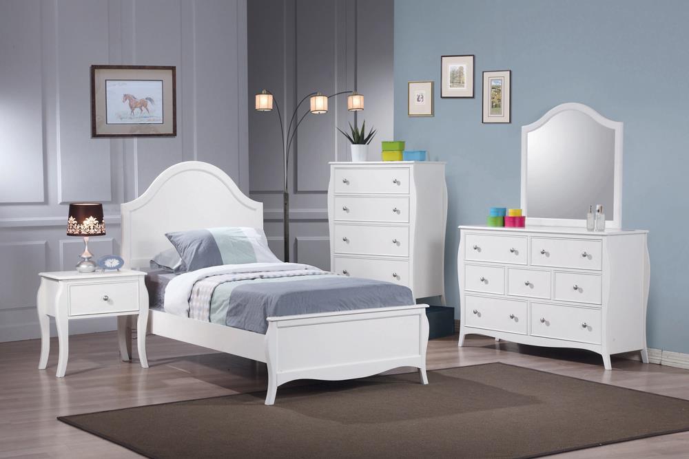 Dominique French Country Twin Bed - Eclectic 79 Furniture Store