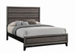 Rustic Grey Oak Queen Bed - Eclectic 79 Furniture Store