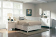 Sandy Beach White Queen Four-Piece Bedroom Set - Eclectic 79 Furniture Store