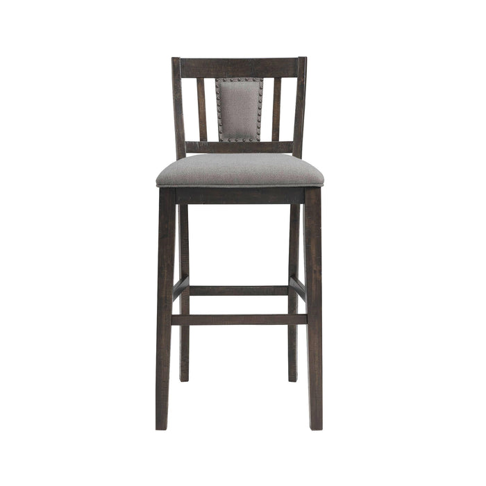 Morrison 30" Slat Back Bar Stool Set of 2