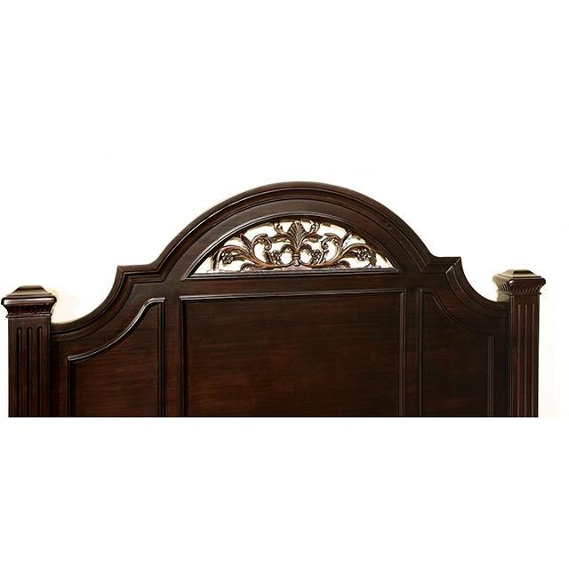 Syracuse Dark Walnut Cal.King Bed