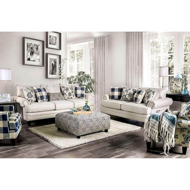 Nash Ivory Love Seat