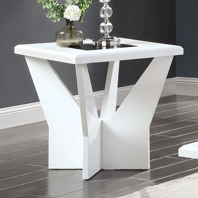 DUBENDORF End Table, White image