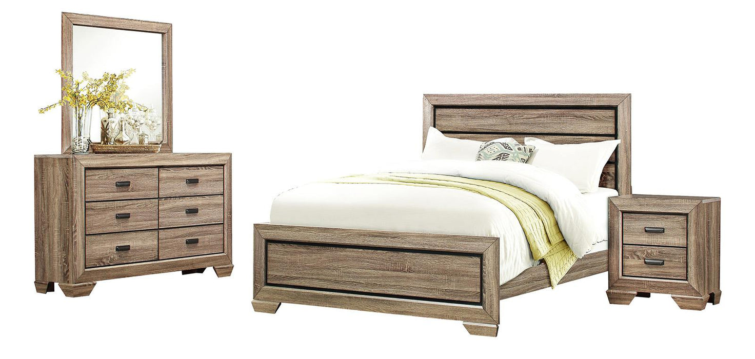 Beechnut 2 Drawer Nightstand in Natural 1904-4