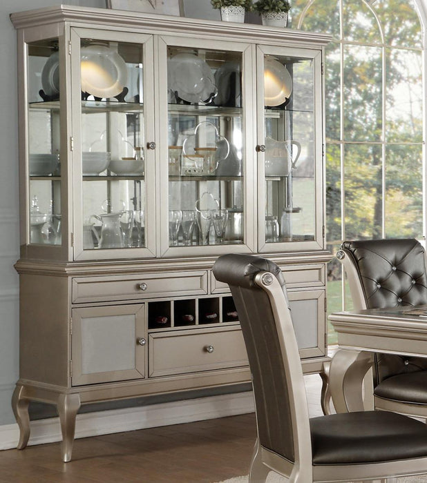 Crawford Buffet and Hutch in Silver 5546-50*