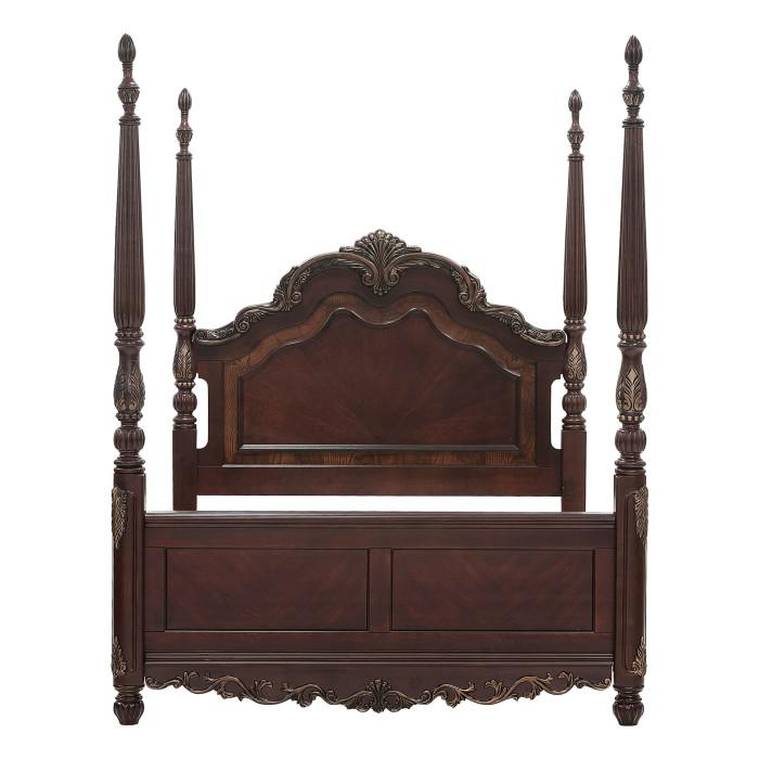 Deryn Park Queen Poster Bed in Cherry 2243-1* image