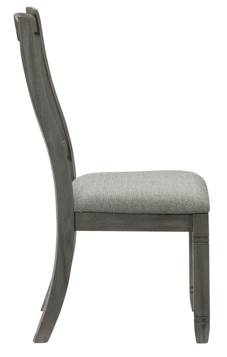 Granby Side Chair in Antique Gray (Set of 2)