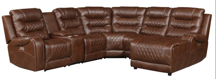 Putnam Corner Seat in Brown 9405BR-CR