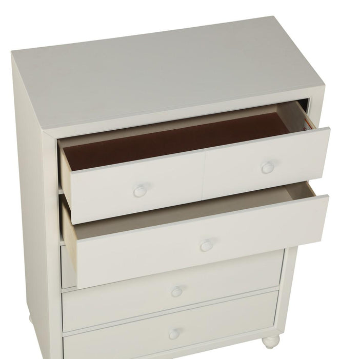 Wellsummer 6 Drawer Dresser in White 1803W-5